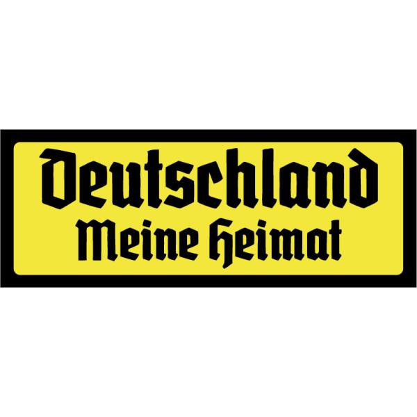 Blechschild - Heimat6