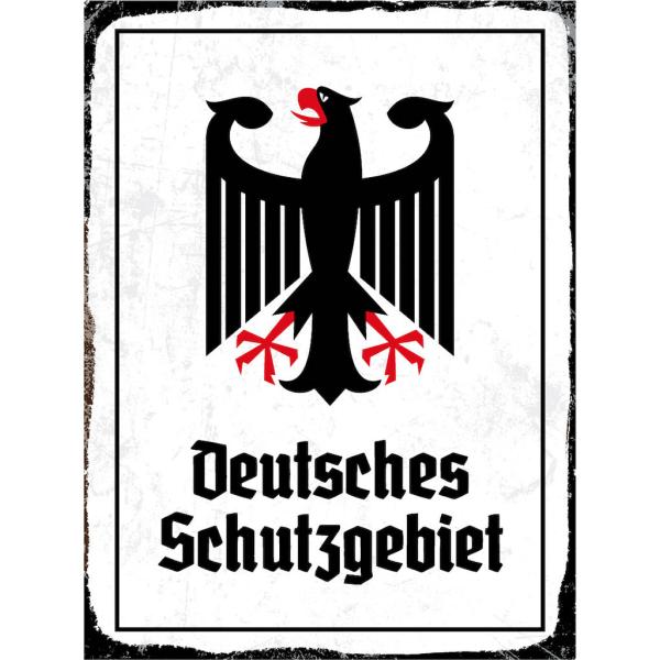 Blechschild - Adler D Schutzgebiet