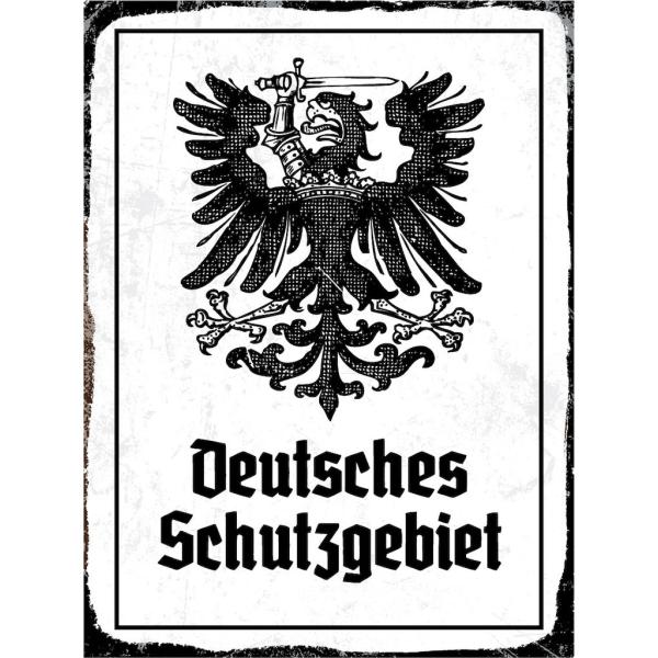 Blechschild - Adler D Schutzgebiet