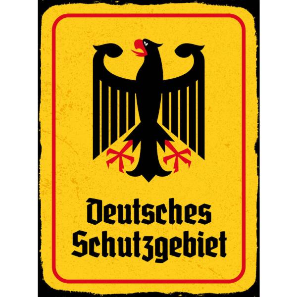 Blechschild - Adler D Schutzgebiet