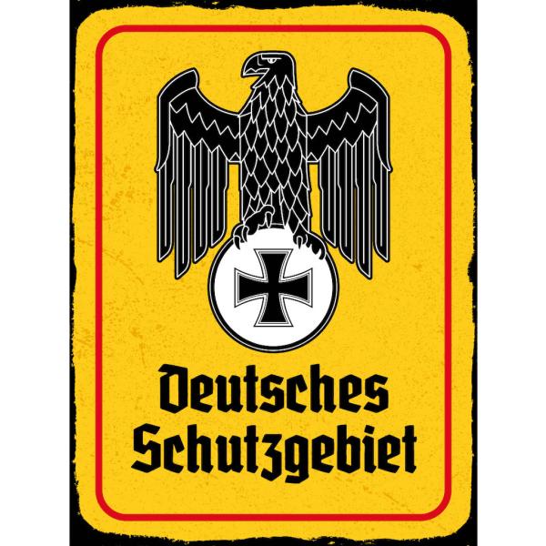 Blechschild - Adler D Schutzgebiet