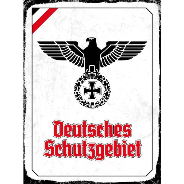 Blechschild - Adler D Schutzgebiet