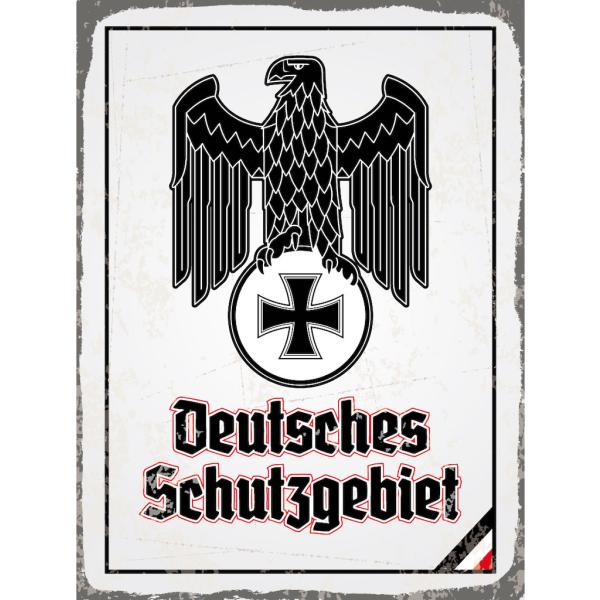 Blechschild - Adler D Schutzgebiet