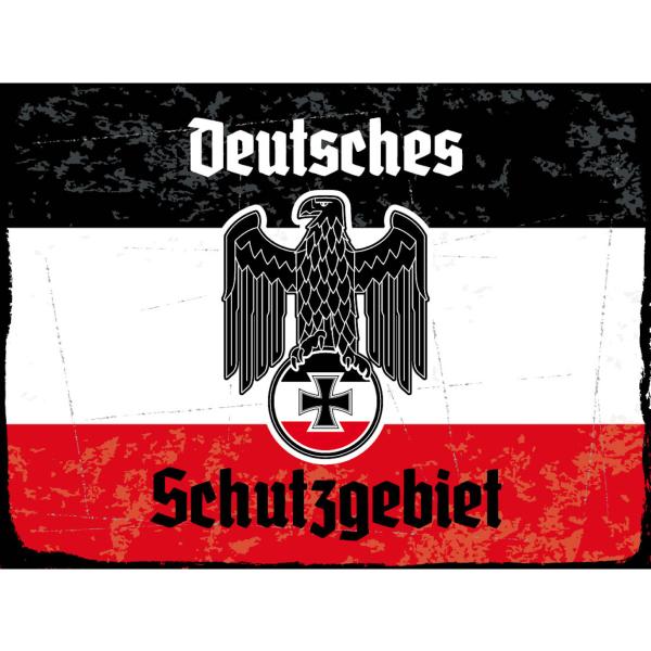 Blechschild - Adler D Schutzgebiet