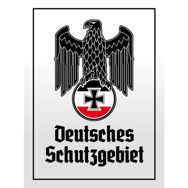 Blechschild - Adler D Schutzgebiet