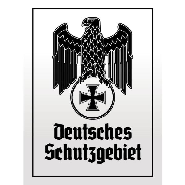 Blechschild - Adler D Schutzgebiet