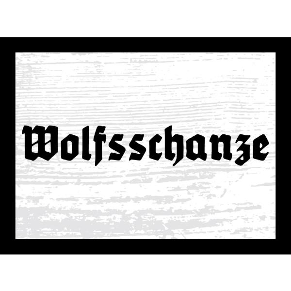 Blechschild - Wolfsschanze