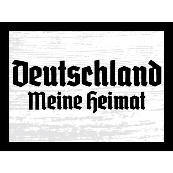 Blechschild - Deutschland meine Heimat