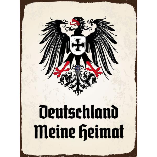 Blechschild - Adler Heimat