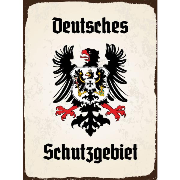 Blechschild - Adler Schutzgebiet