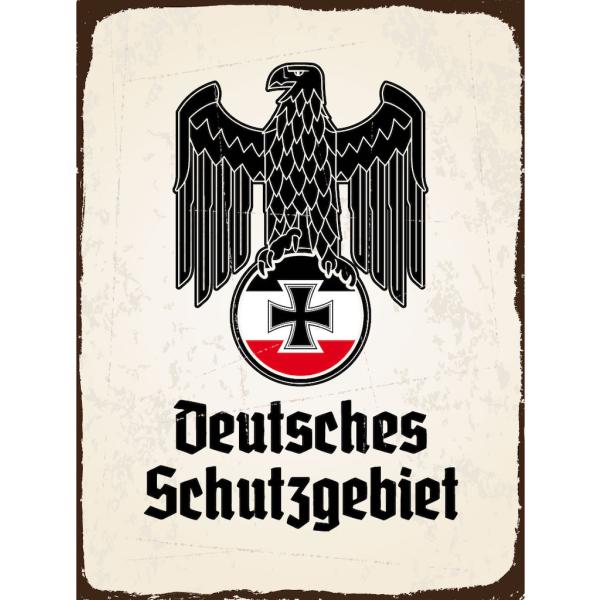 Blechschild - Adler D Schutzgebiet