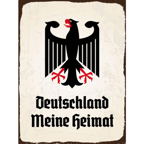 Blechschild - Adler Heimat