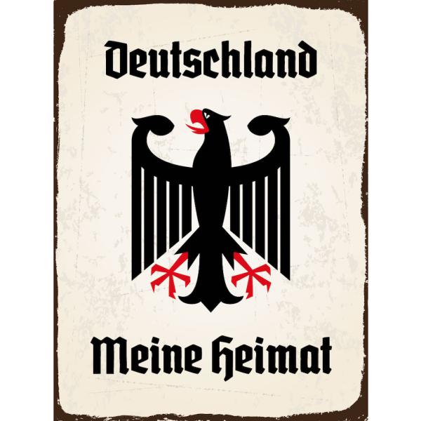 Blechschild - Adler Mein Heimat