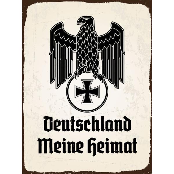 Blechschild - Adler Heimat