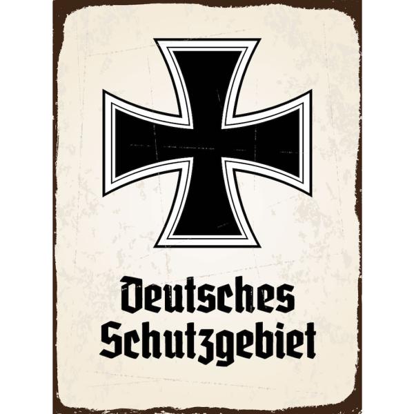 Blechschild - EK D Schutzgebiet