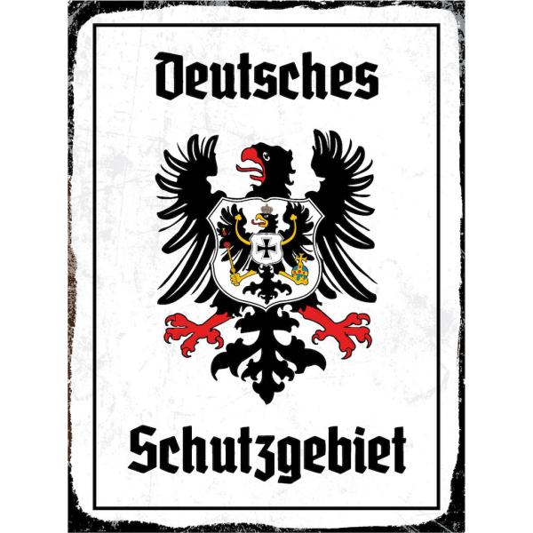 Blechschild - Adler Schutzgebiet