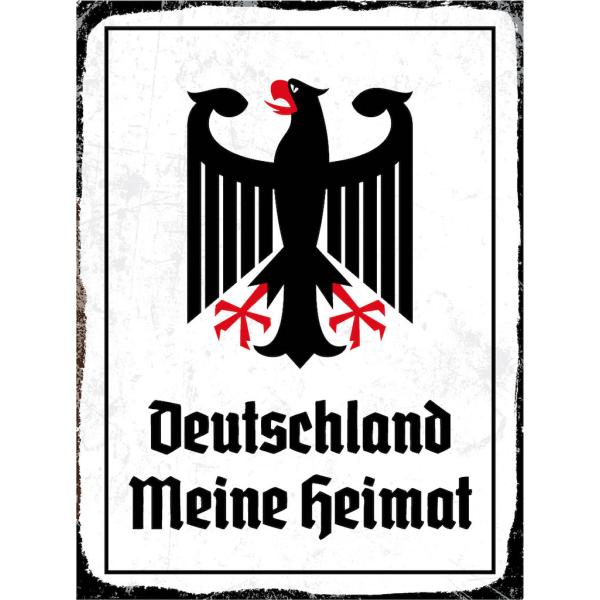 Blechschild - Adler Heimat