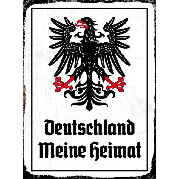 Blechschild - Adler Heimat