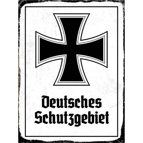 Blechschild - EK D Schutzgebiet