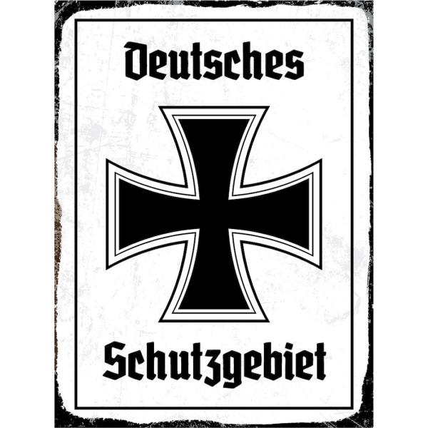 Blechschild - EK Schutzgebiet