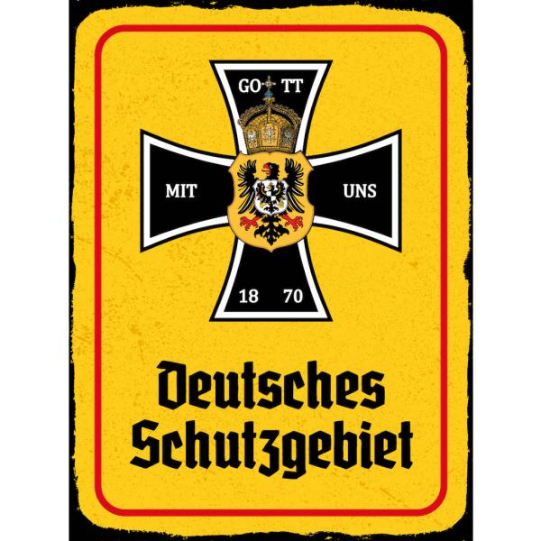 Blechschild - EK D Schutzgebiet