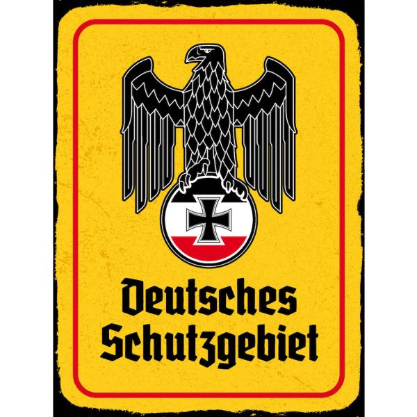 Blechschild - Adler D Schutzgebiet