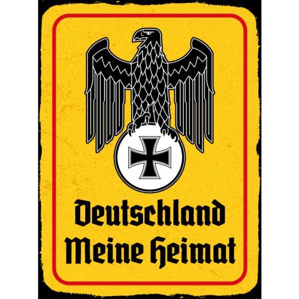 Blechschild - Adler Heimat