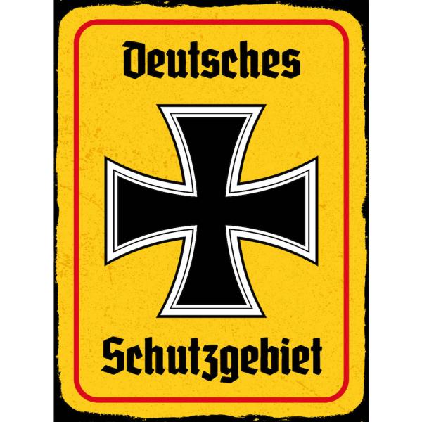 Blechschild - EK Schutzgebiet