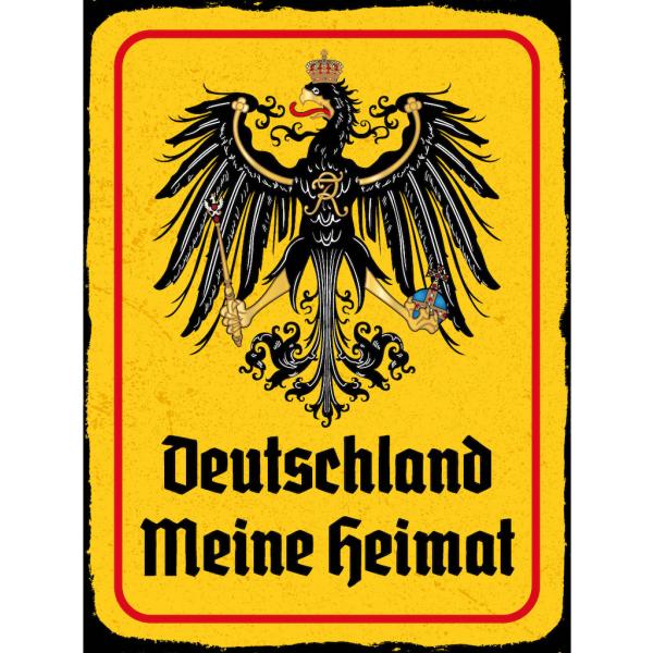 Blechschild - Adler Heimat