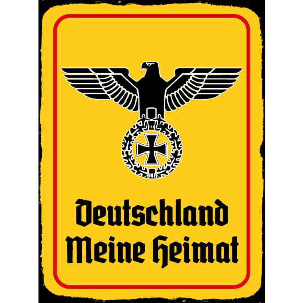 Blechschild - Adler Heimat