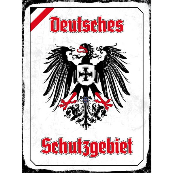 Blechschild - Adler Schutzgebiet