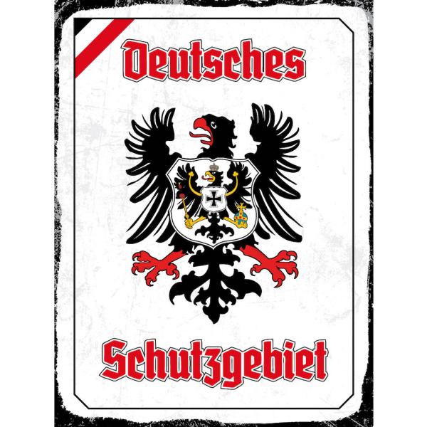 Blechschild - Adler Schutzgebiet