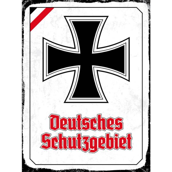 Blechschild - EK D Schutzgebiet