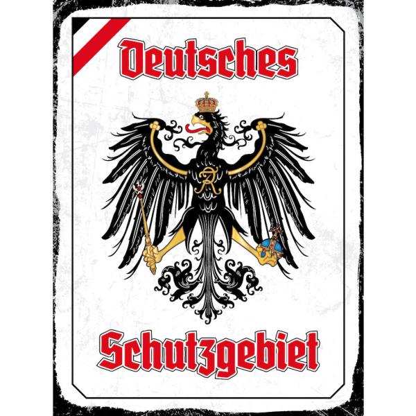 Blechschild - Adler Schutzgebiet