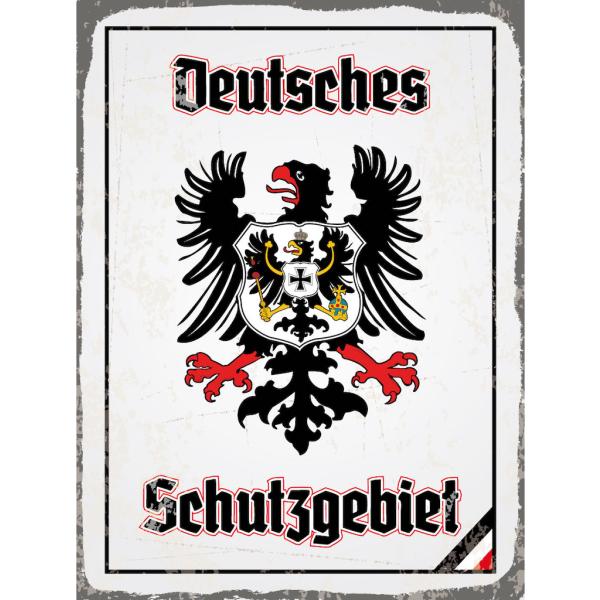 Blechschild - Adler Schutzgebiet