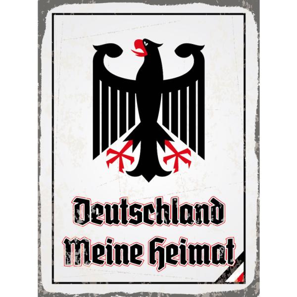 Blechschild - Adler Heimat