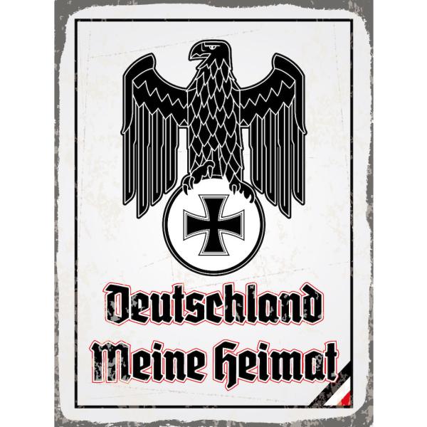 Blechschild - Adler Heimat