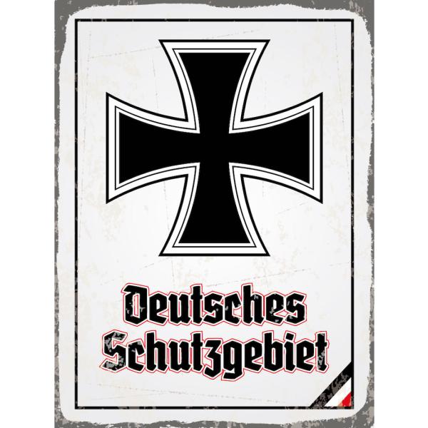 Blechschild - EK D Schutzgebiet