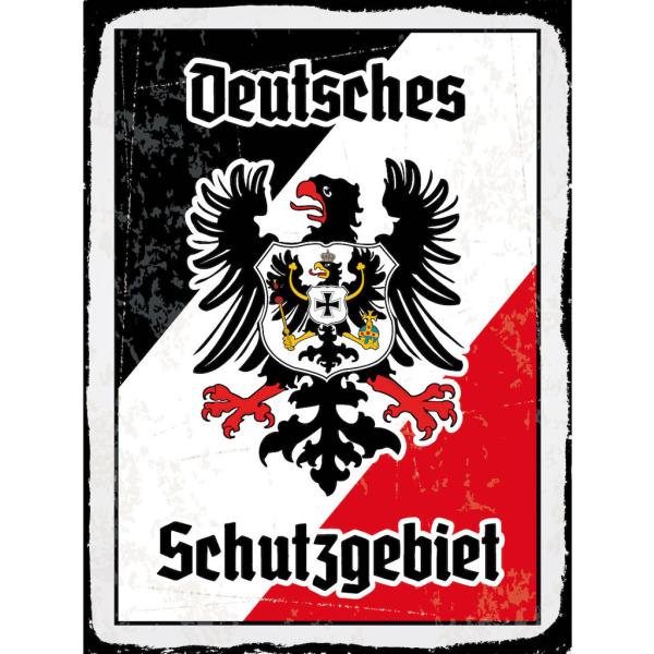 Blechschild - Adler Schutzgebiet