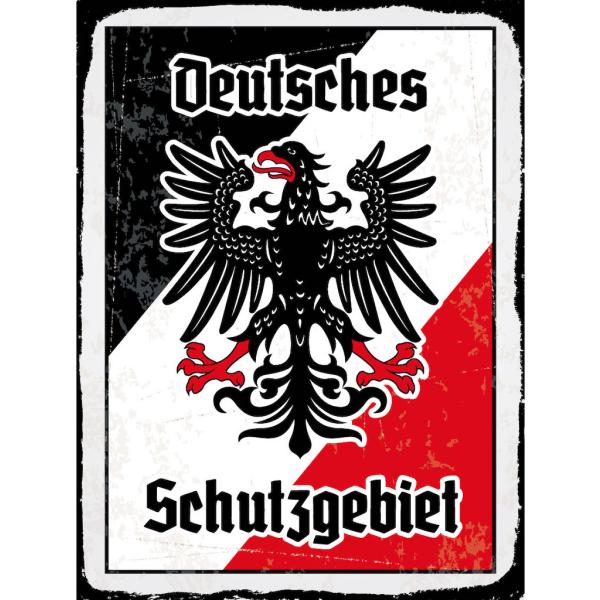 Blechschild - Adler Schutzgebiet