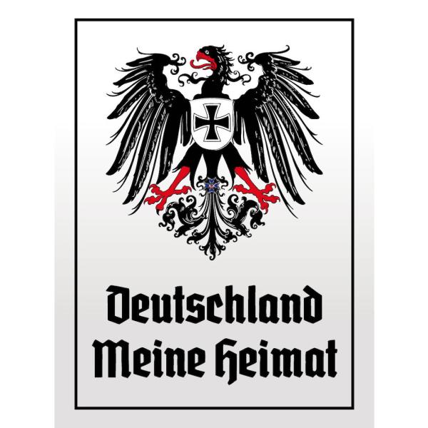 Blechschild - Adler Heimat