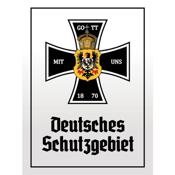 Blechschild - EK D Schutzgebiet