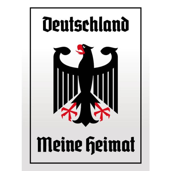 Blechschild - Adler Mein Heimat