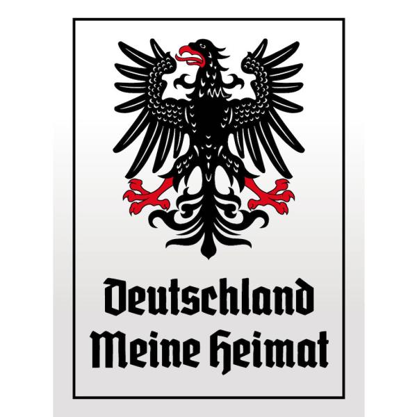 Blechschild - Adler Heimat