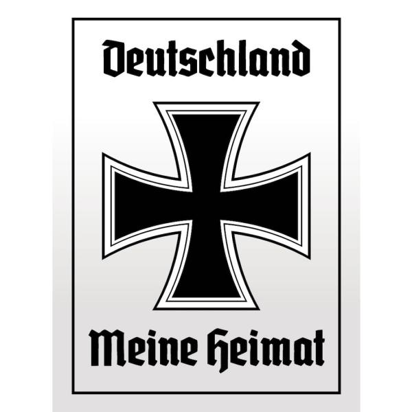 Blechschild - EK Mein Heimat