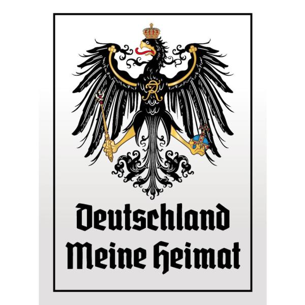 Blechschild - Adler Heimat