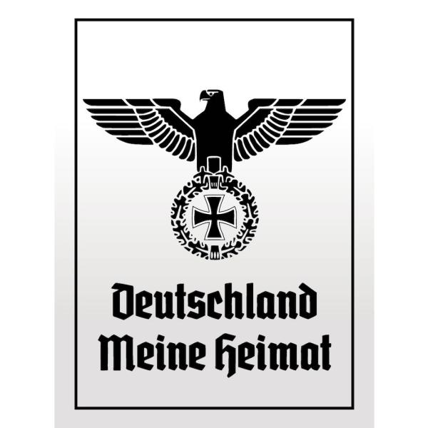 Blechschild - Adler Heimat