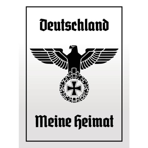 Blechschild - Adler Mein Heimat