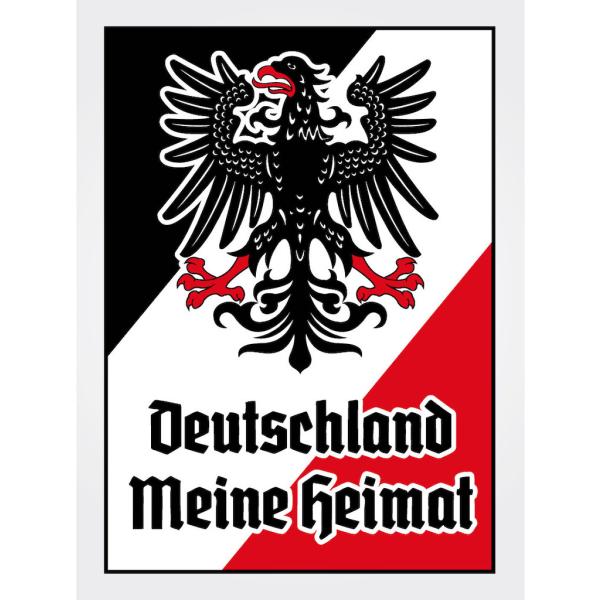 Blechschild - Adler Heimat