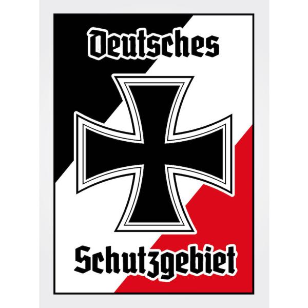 Blechschild - EK Schutzgebiet